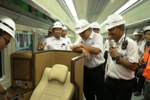 Kereta LRT Sumatera Selatan 5